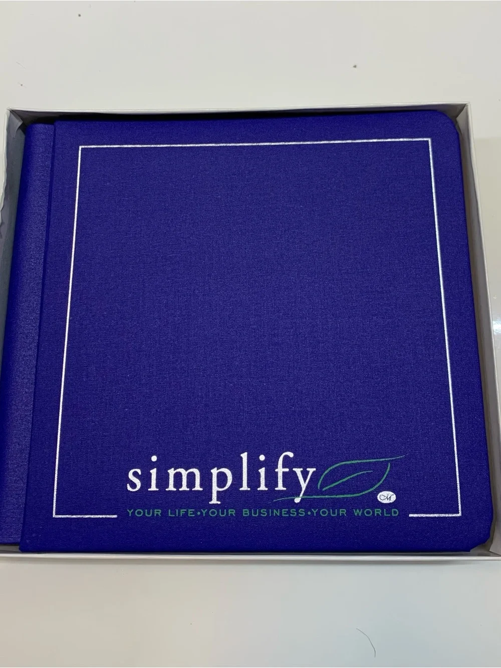 CREATIVE MEMORIES 7 x 7 Photo Album Royal Blue NEW in Box